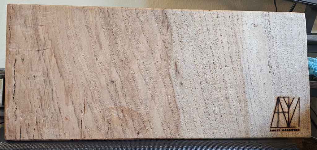 Lichtenberg Fractal Burned Wood Charcuterie Serving Tray – Handmade