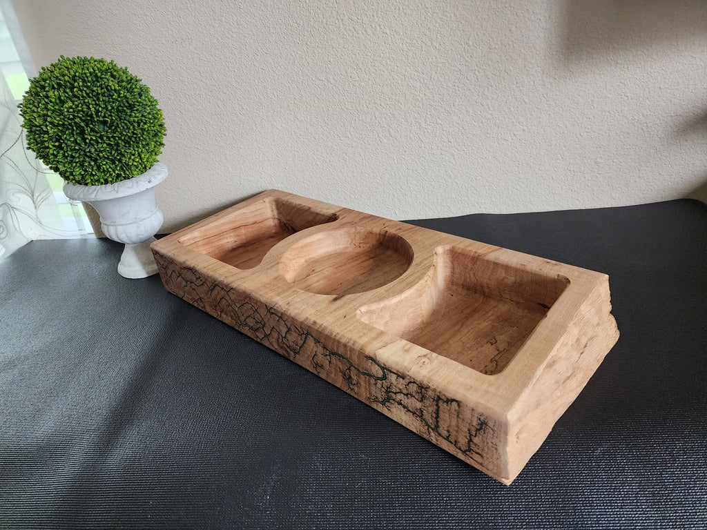Lichtenberg Fractal Burned Wood Charcuterie Serving Tray – Handmade