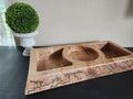 Lichtenberg Fractal Burned Wood Charcuterie Serving Tray – Handmade