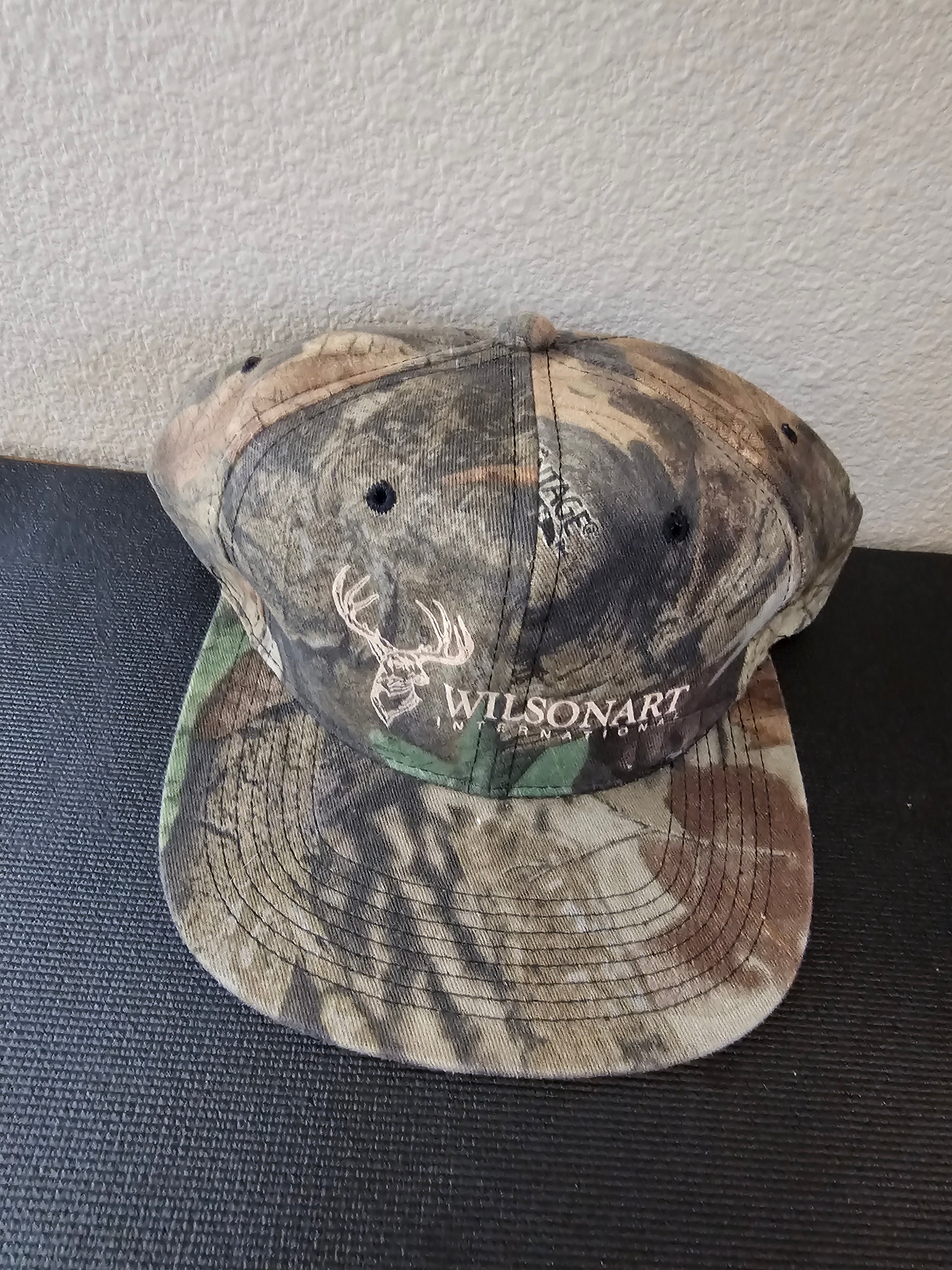 Wilsonart Camo Mesh Snapback Trucker Hat – New, No Tag, USA Made (B)
