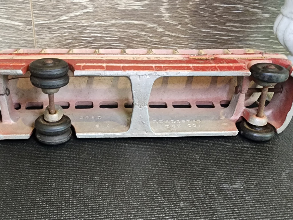 1950s National Trailways Cast Aluminum Toy Bus by Realistic Toy Company – Vintage