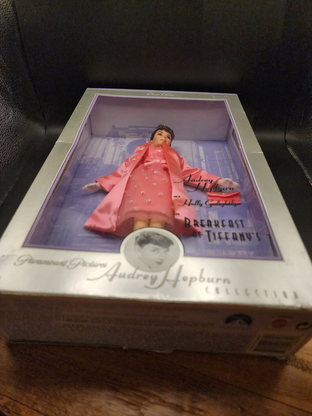 Audrey Hepburn as Holly Golightly in Breakfast at Tiffany's "Pink Princess" Barbie Doll