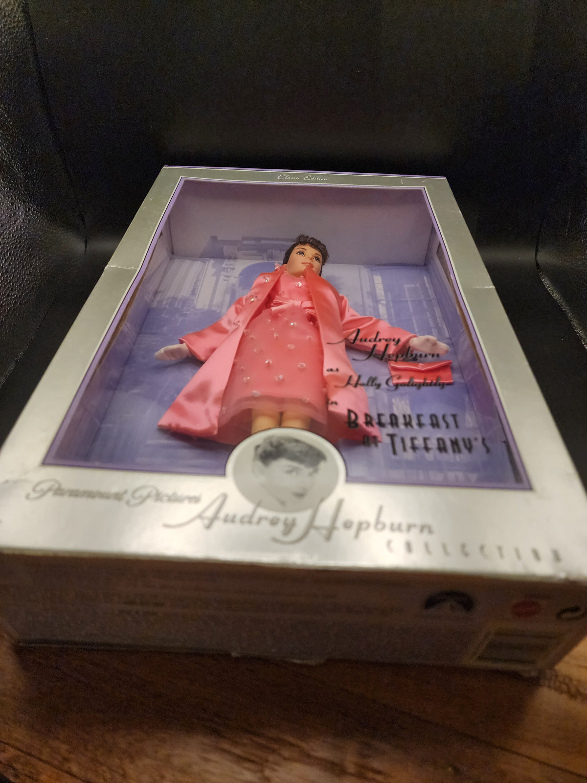 Audrey Hepburn as Holly Golightly in Breakfast at Tiffany's "Pink Princess" Barbie Doll