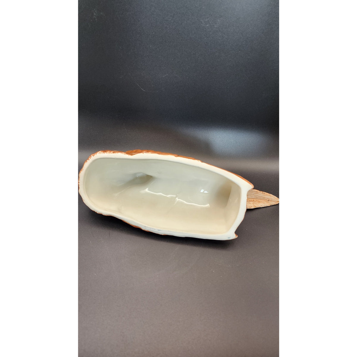 Fitz and Floyd Thanksgiving Pheasant Butter Dish 1993