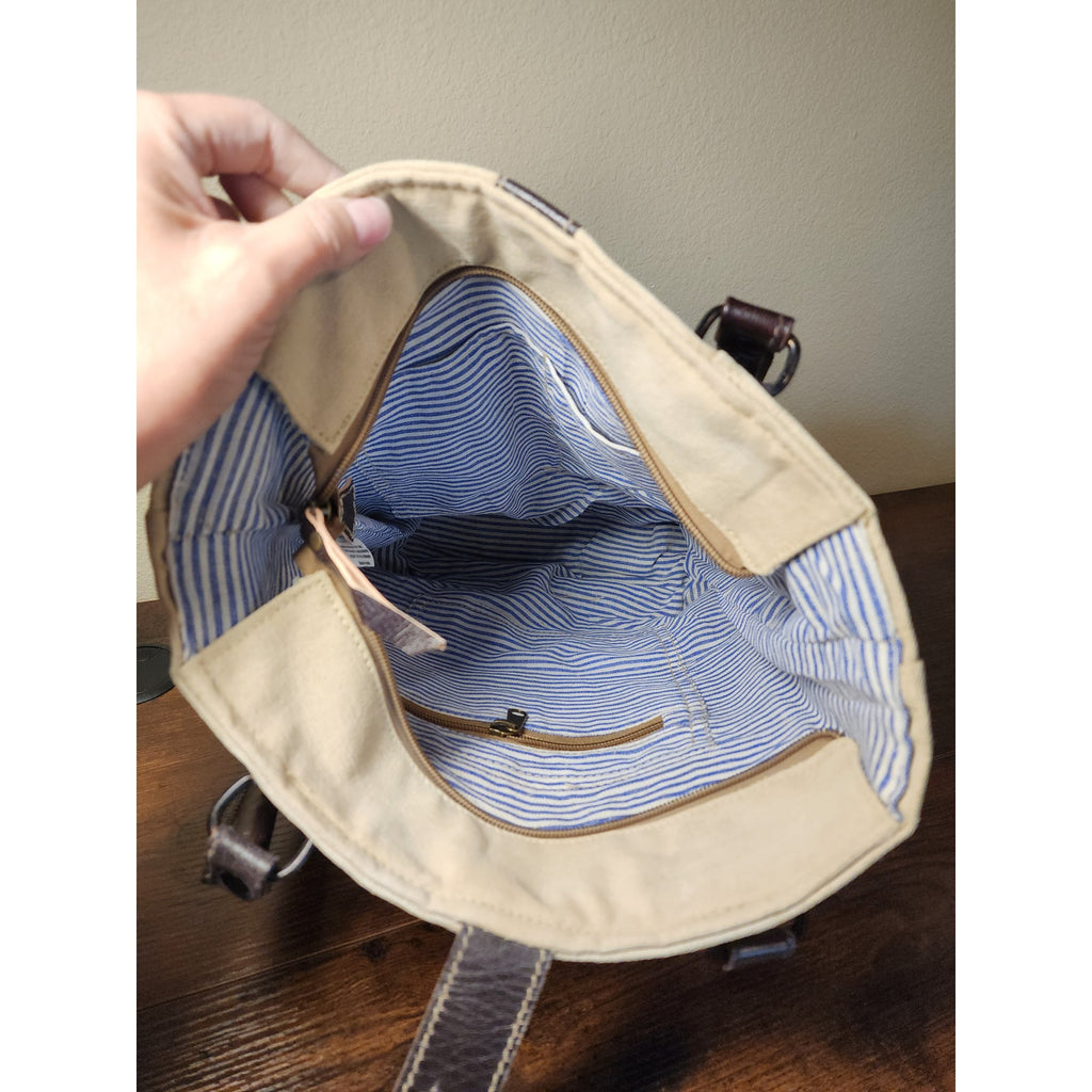 Clea Ray Rodeo State Fair Canvas Tote Bag Featuring Recycled Materials