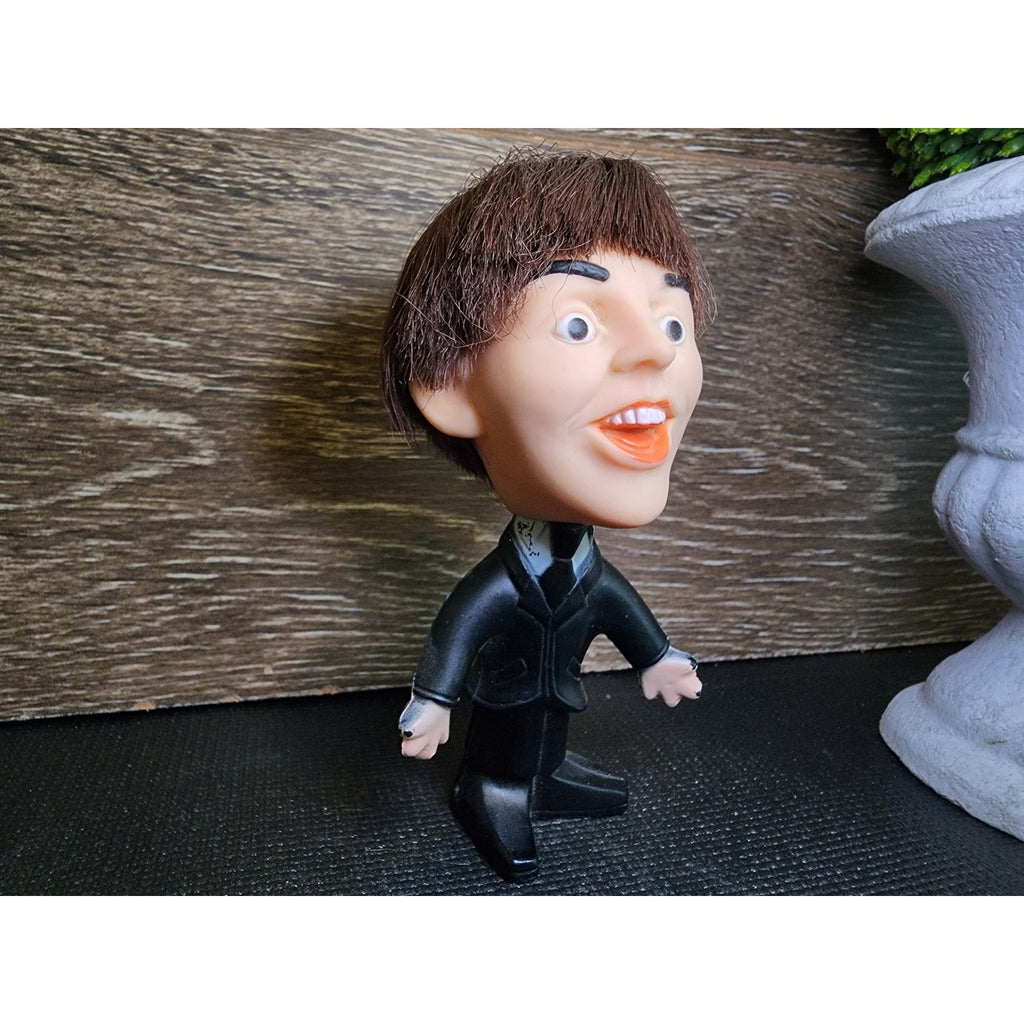 Vintage 1964 Remco Beatles Paul McCartney Hard Body Doll 4. 5"