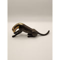 VTG Loet Vanderveen Brass / Bronze Sculpture "Cheetah, Classic Stretching" #380
