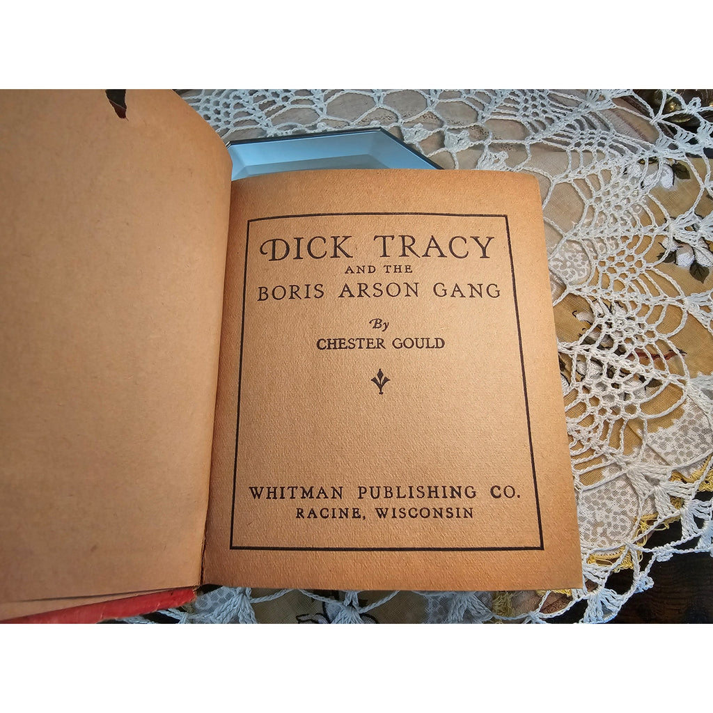 Vintage Dick Tracy Big Little Book 1935 – The Boris Arson Gang