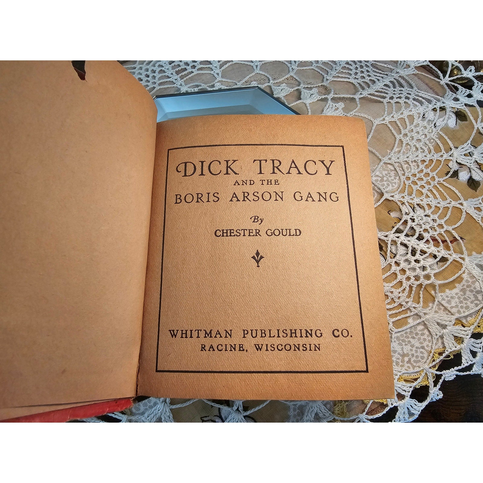 Vintage Dick Tracy Big Little Book 1935 – The Boris Arson Gang