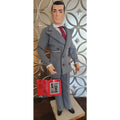 VTG Cary Grant Walter Burns 20" Doll 1990 His Girl Friday w/Stand Collectible
