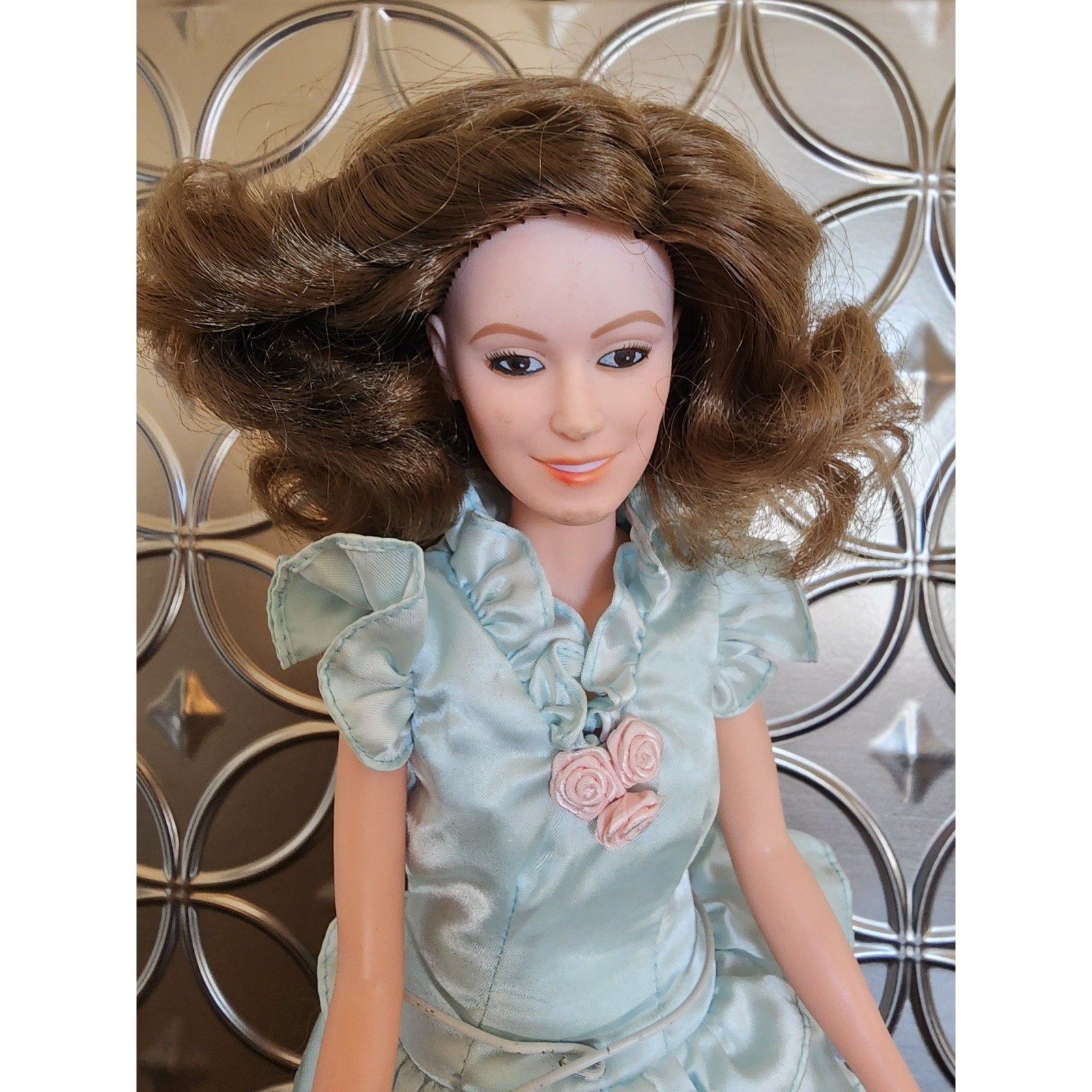 Donna Reed Mary Bailey 19" Doll 1991 It's a Wonderful Life w/Stand Collectible