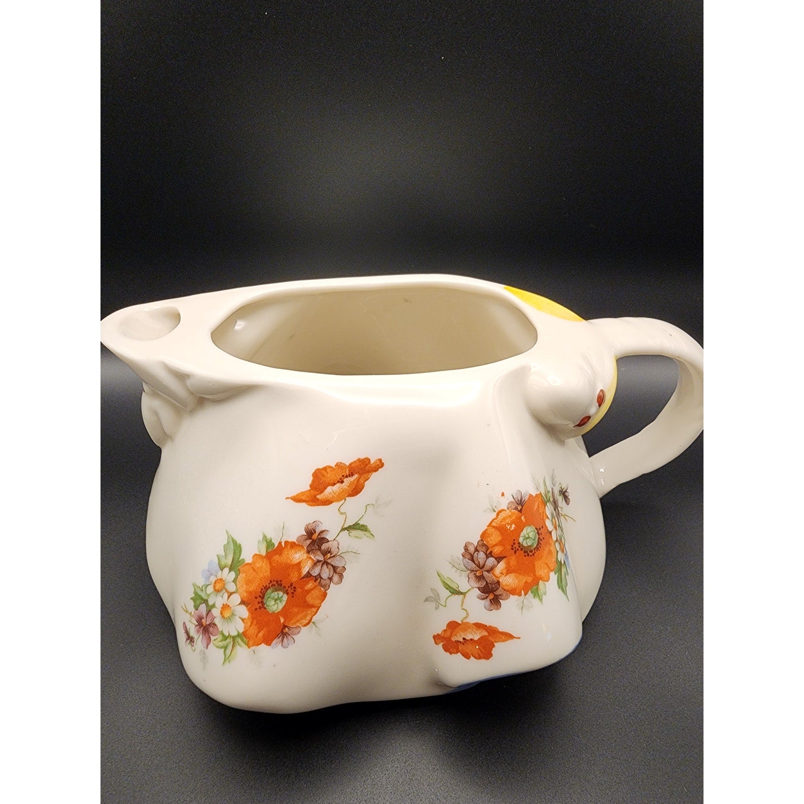Vintage Hull Pottery Little Red Riding Hood Teapot and Lid 1940s
