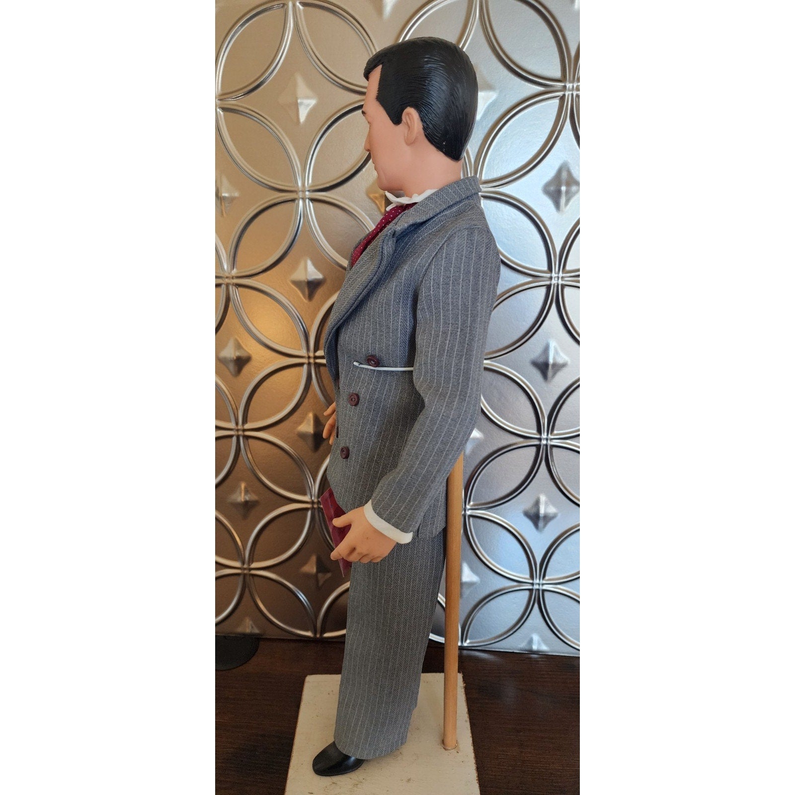 VTG Cary Grant Walter Burns 20" Doll 1990 His Girl Friday w/Stand Collectible